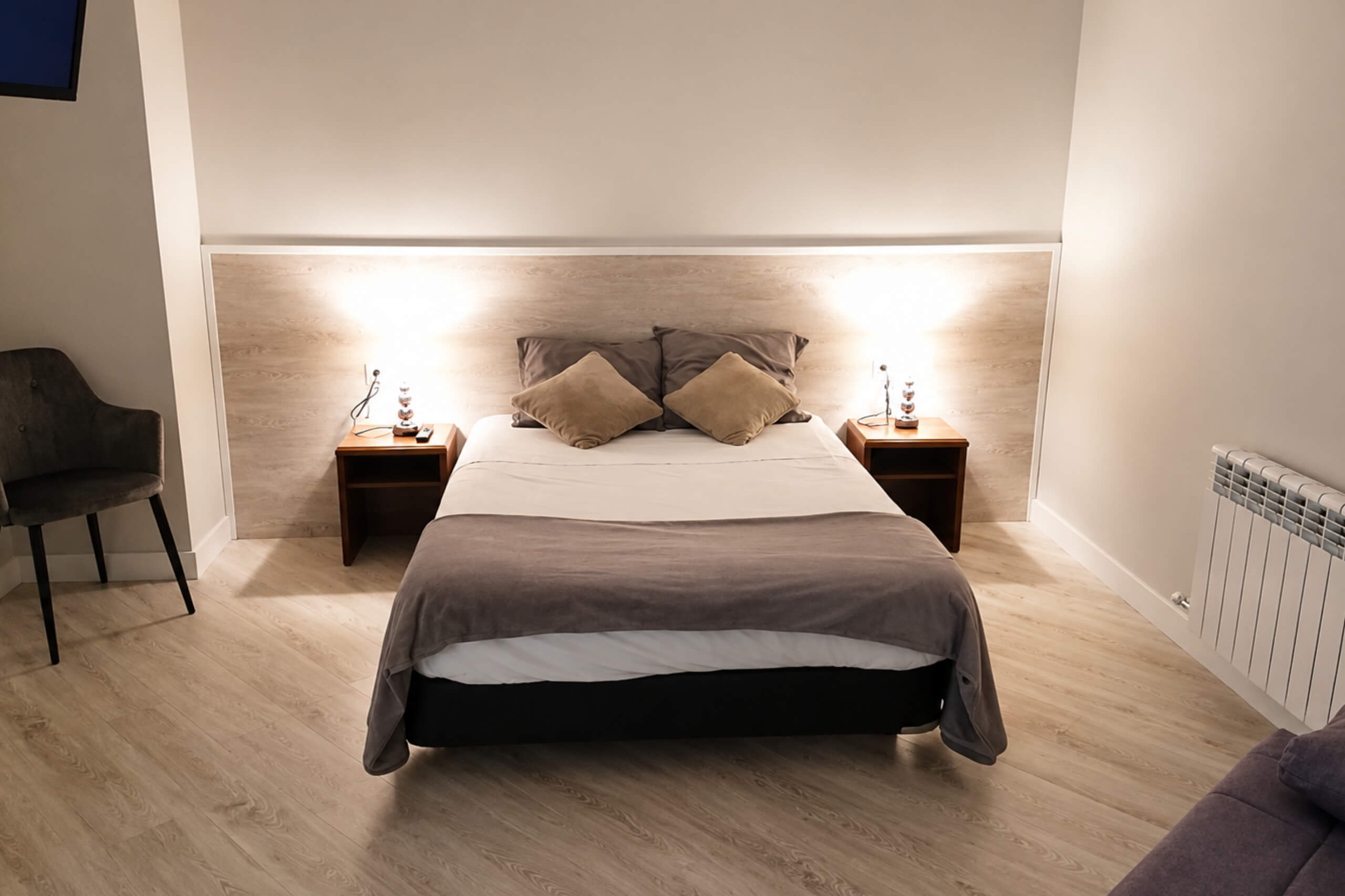 Estudio C adaptado para movilidad reducida en Estudios Los Arcos, apartamento turístico en Teruel